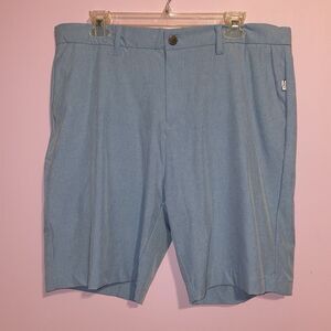 Onia Versatility Short Men Size 34 Blue Flat Front Casual Preppy Outdoors Golf